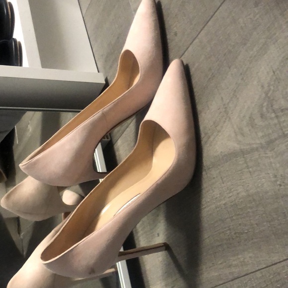 Manila blahnik Peach tan heels 💕💕 - Picture 2 of 12